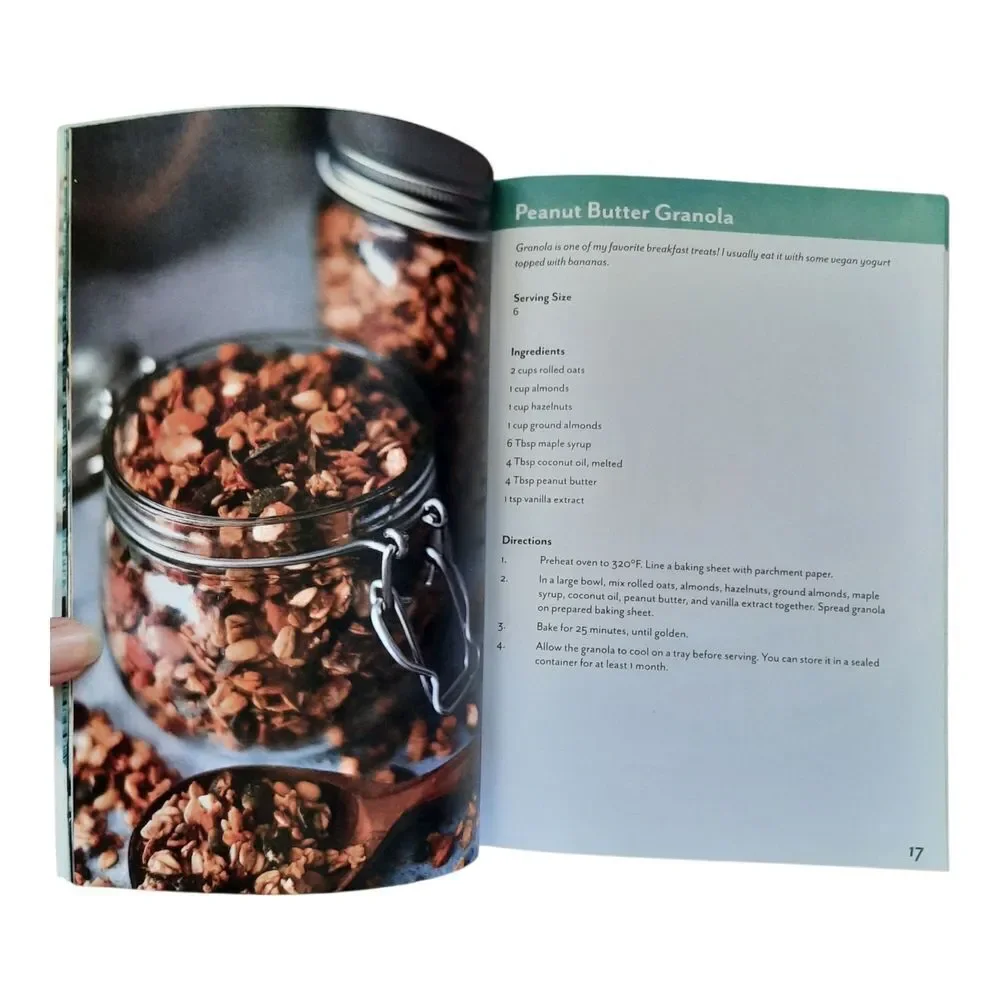 Vegan Made Simple Cookbook - Colorful Cover